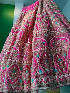 dabka work anarkali dress