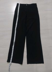 Classic Black Straight Cut Pants