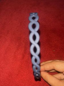 Blue Braided Headband