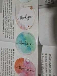 Thank You Vinyl Sticker