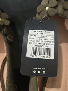 Brand New Stylish Heels In Size 38 Foot Size24.5cm