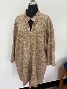 Patterned Shirt Dress