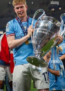 Man City Bruyne Ucl final winner football jersey