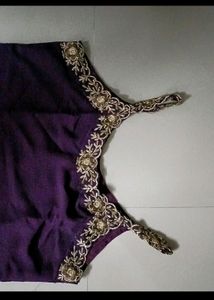 Purple Colour Kurta