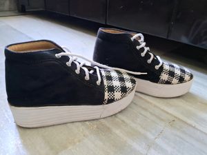 Womens Black Boot Casual Shoes