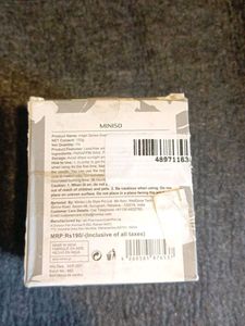 Miniso Vanilla Latte Scent Candle (New)