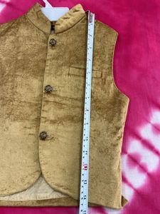 Gold Kids&#39; Formal Vest