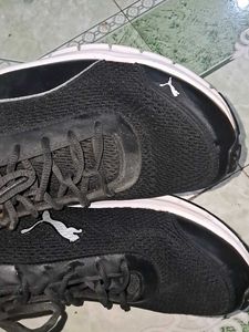 Puma Running Shoes - Black/White