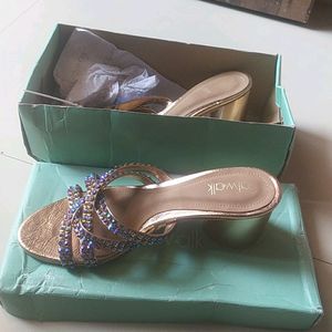 37 size Catwalk platform heels Partywear