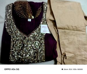 Embroidered Salwar Kameez - Size 38