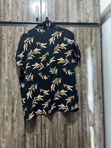 Black Printed Shirt