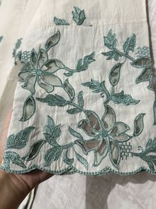 Pakistani cut work suit set