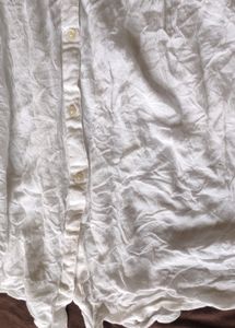 white chikankari shirt