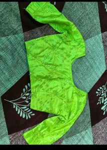 Lime &amp; Pink Lehenga Set