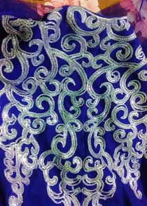 Navy Blue Ethnic Gown