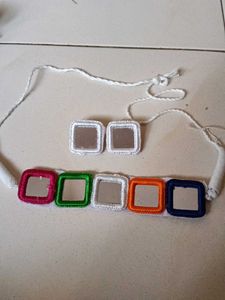 Mirror Work Necklace