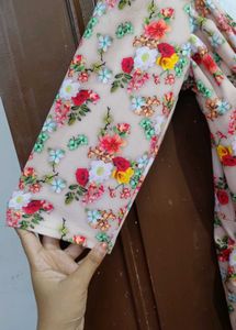 Floral Puff Sleeve Mini Dress
