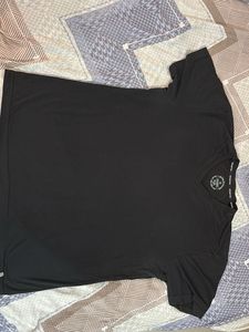 Classic Black V-Neck T-Shirt