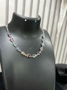 Silver Butterfly Necklace