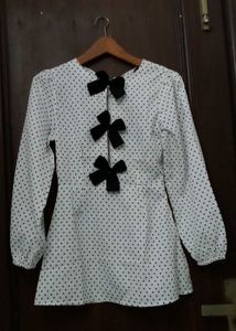 Polka Dot Bow Dress
