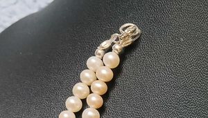 Original Pearl Moti Round Shape On Pure Silver
