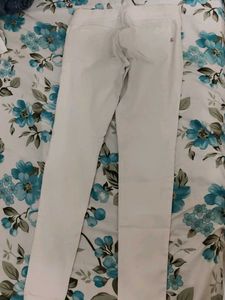 White Slim Fit Jeans