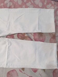 White Korean Style Jeans