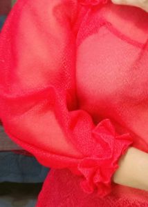 Magenta Pink Off-Shoulder Top