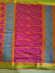 ILAMPILLAI RUSTY FLORAL SAREE