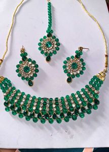 Green Jewellery Set