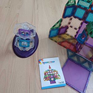 106 Pieces Imported Magnetic Tiles Set