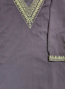 Elegant Embroidered Kurta