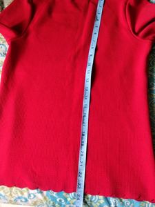Beautiful Red Top From CODE - Western Wear