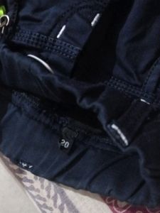 Boy Bottom Wear Black Color