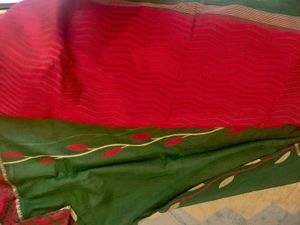 Very Rich Cotton With Embroidery Saree