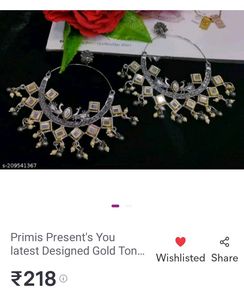 Beautiful Jhumka 😍
