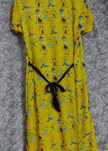 Kurta Cute Cartoon Print, Dailey outfit