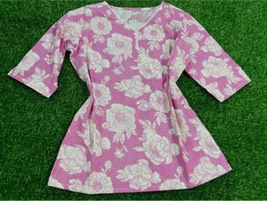 M Size Cotton Short Kurti Unused