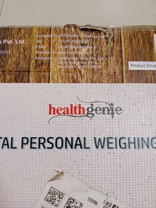 Healthgenie Digital Weighing Scale Bmi, Stone, Kg,