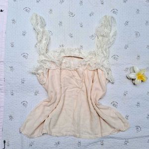 Coquette Printerest Lace Top