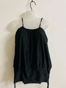 Black Spaghetti Strap Tank