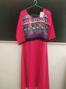 Red kurti