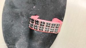 Rhinestone Detail Toe Ring Sandals