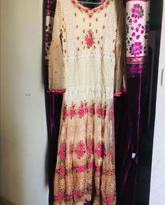 Designer Floral Long Gown