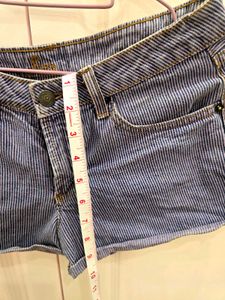 Denim Lined Shorts