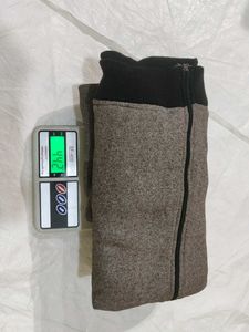 Stylish Grey Zip-Up Hoodie