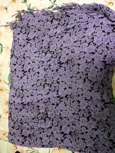 Voilet Printed Scarf