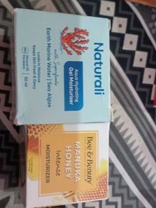 Set of Two moisturizers Naturali and Bee Beauty