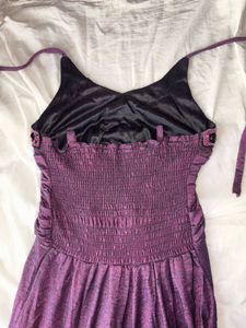Vintage Y2K Purple Evening Gown