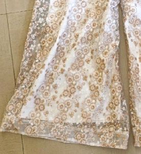 Embroidered Pallazo